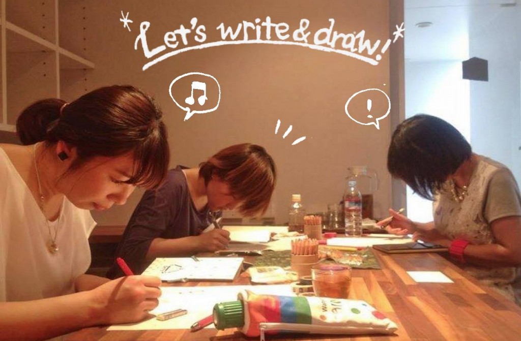 絵日記講座風景